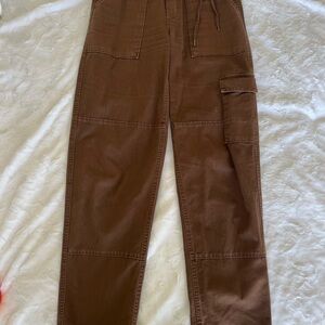 Gap Women Brown Cargo Pants - Casual Utility Style